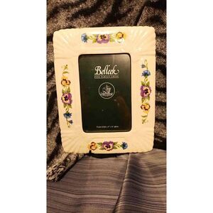 Belleek Ireland Fine Parian China frame 9+7